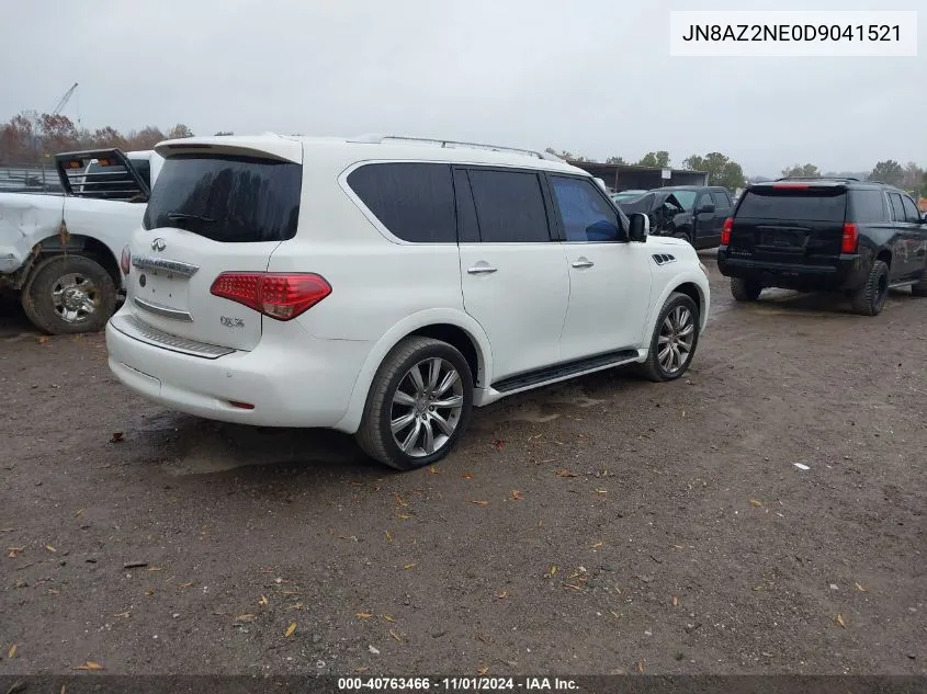 2013 Infiniti Qx56 VIN: JN8AZ2NE0D9041521 Lot: 40763466