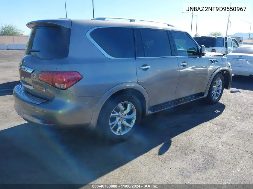 2013 Infiniti Qx56 VIN: JN8AZ2NF9D9550967 Lot: 40763888