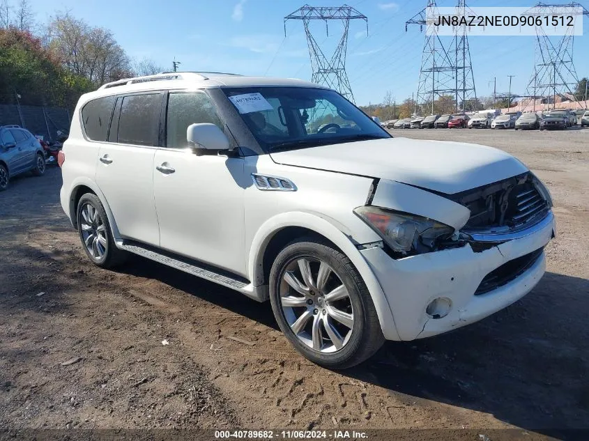 2013 Infiniti Qx56 VIN: JN8AZ2NE0D9061512 Lot: 40789682