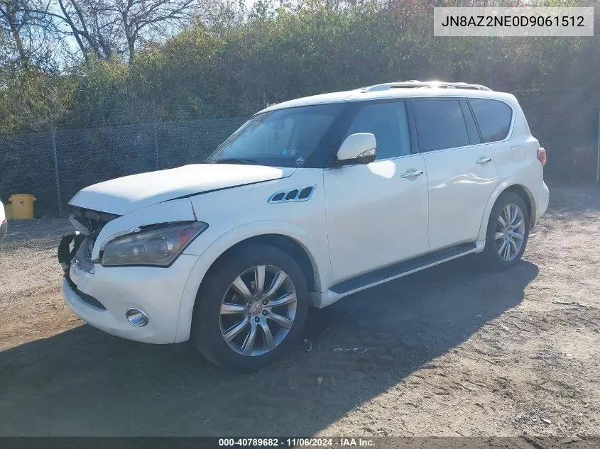 2013 Infiniti Qx56 VIN: JN8AZ2NE0D9061512 Lot: 40789682