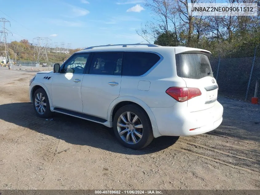 2013 Infiniti Qx56 VIN: JN8AZ2NE0D9061512 Lot: 40789682