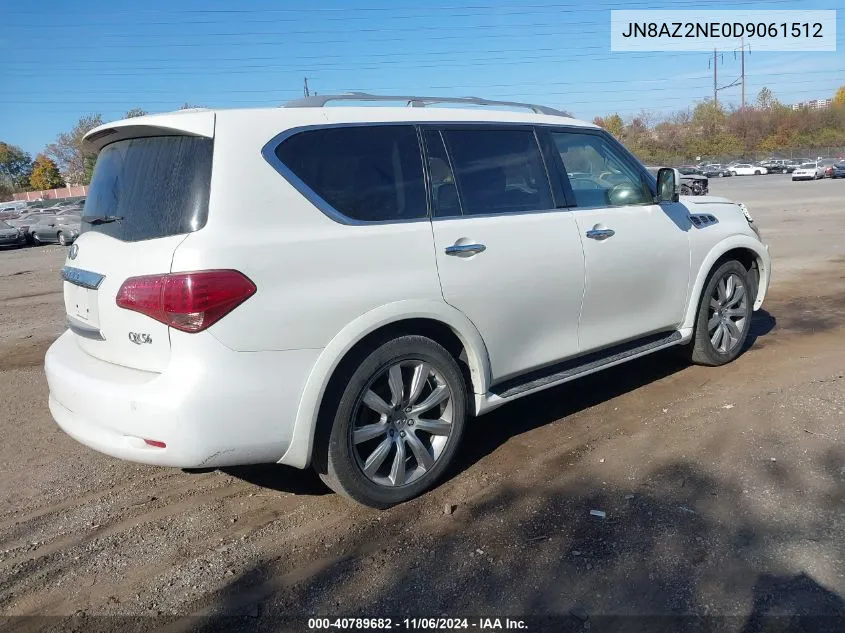 2013 Infiniti Qx56 VIN: JN8AZ2NE0D9061512 Lot: 40789682