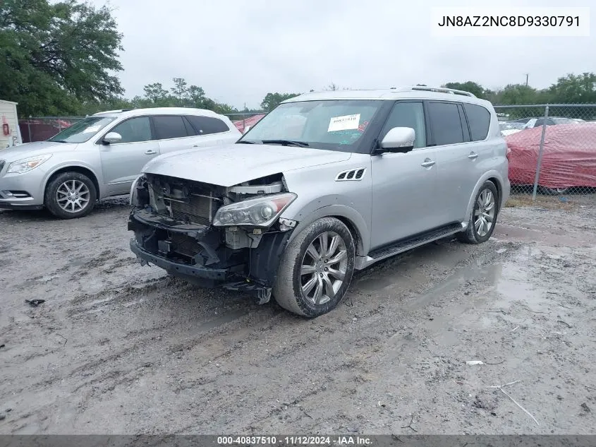 2013 Infiniti Qx56 VIN: JN8AZ2NC8D9330791 Lot: 40837510