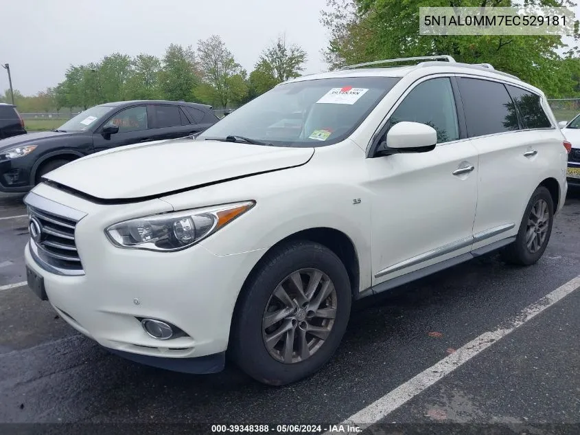 5N1AL0MM7EC529181 2014 Infiniti Qx60