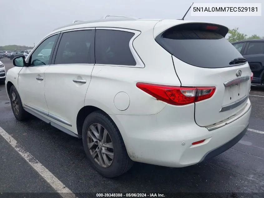 5N1AL0MM7EC529181 2014 Infiniti Qx60