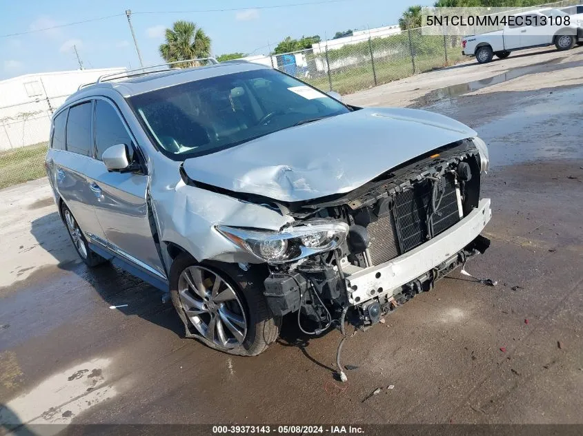 2014 Infiniti Qx60 Hybrid VIN: 5N1CL0MM4EC513108 Lot: 39373143