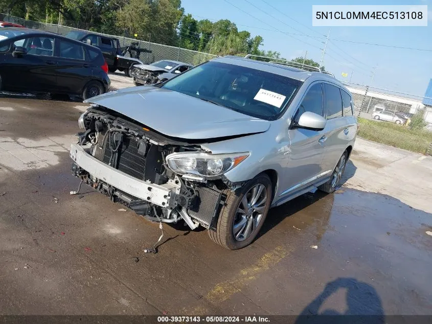 5N1CL0MM4EC513108 2014 Infiniti Qx60 Hybrid