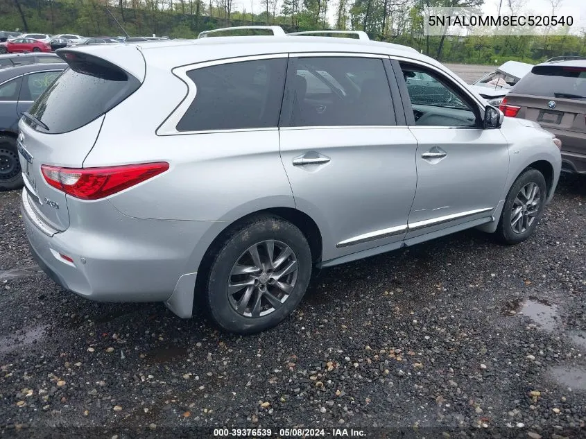 5N1AL0MM8EC520540 2014 Infiniti Qx60