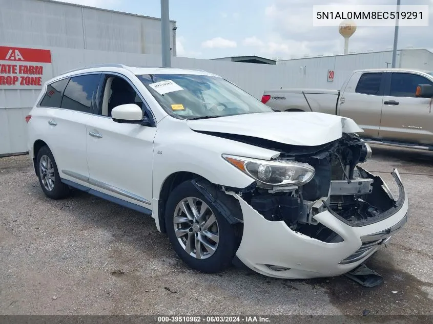 5N1AL0MM8EC519291 2014 Infiniti Qx60