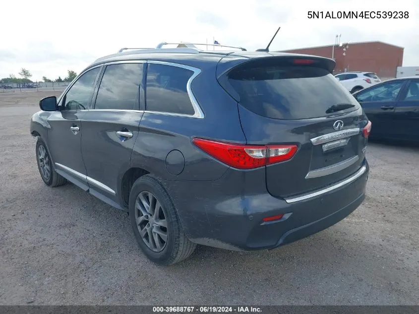 5N1AL0MN4EC539238 2014 Infiniti Qx60