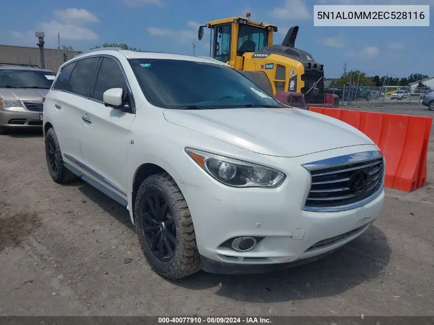 5N1AL0MM2EC528116 2014 Infiniti Qx60