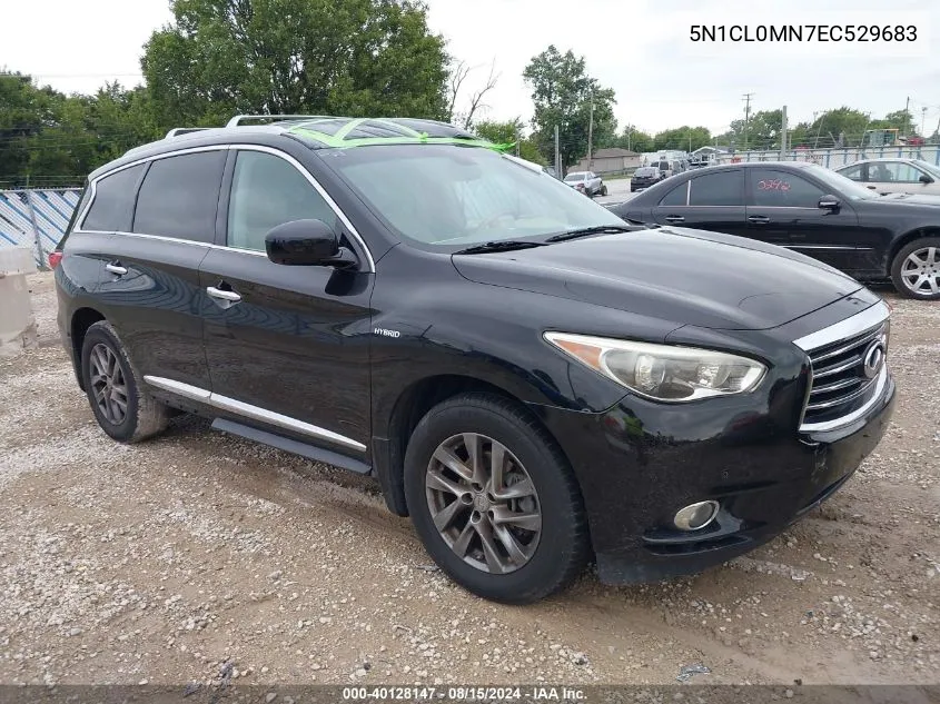 2014 Infiniti Qx60 Hybrid VIN: 5N1CL0MN7EC529683 Lot: 40128147