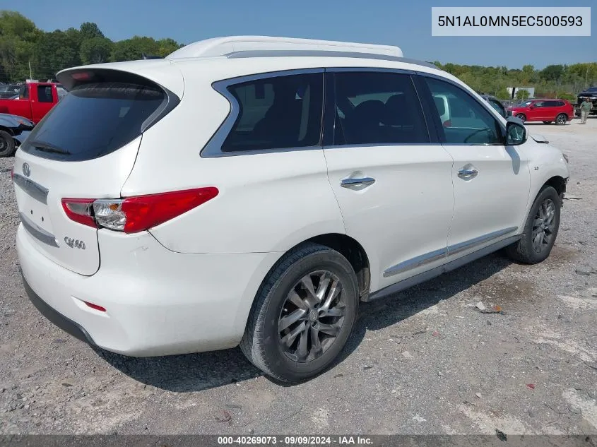 5N1AL0MN5EC500593 2014 Infiniti Qx60