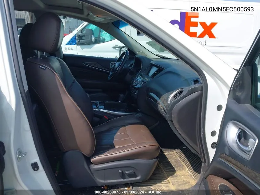 5N1AL0MN5EC500593 2014 Infiniti Qx60