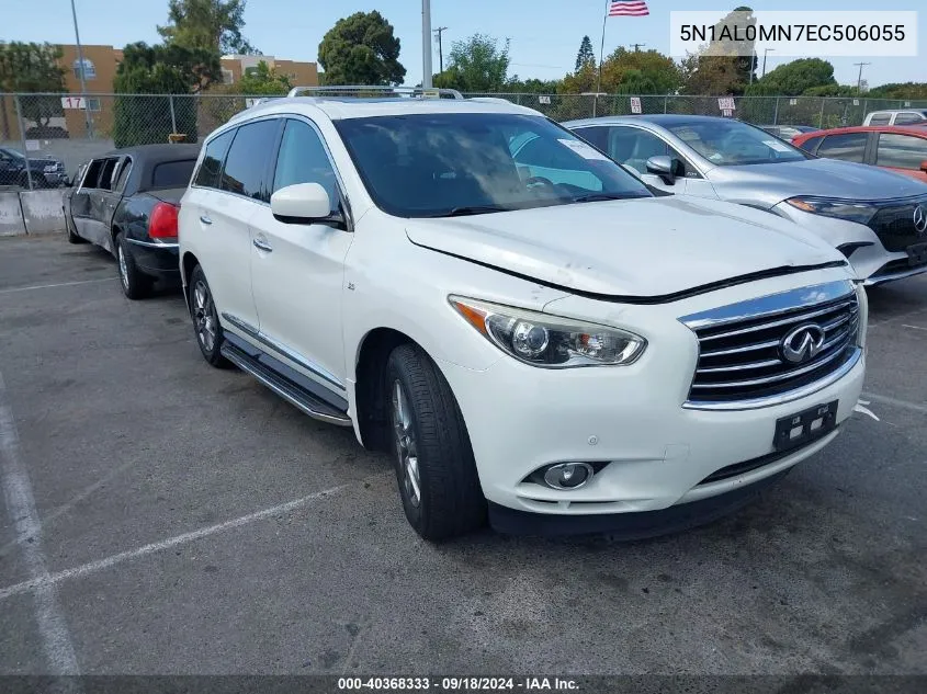 2014 Infiniti Qx60 VIN: 5N1AL0MN7EC506055 Lot: 40368333