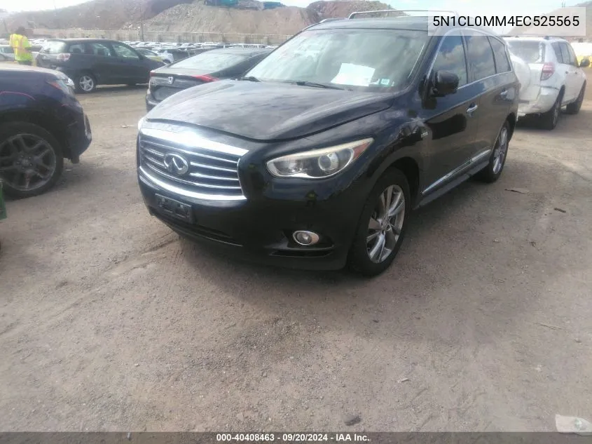 2014 Infiniti Qx60 Hybrid VIN: 5N1CL0MM4EC525565 Lot: 40408463