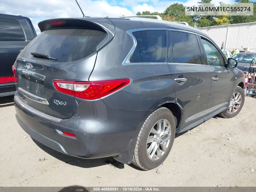 5N1AL0MM1EC555274 2014 Infiniti Qx60