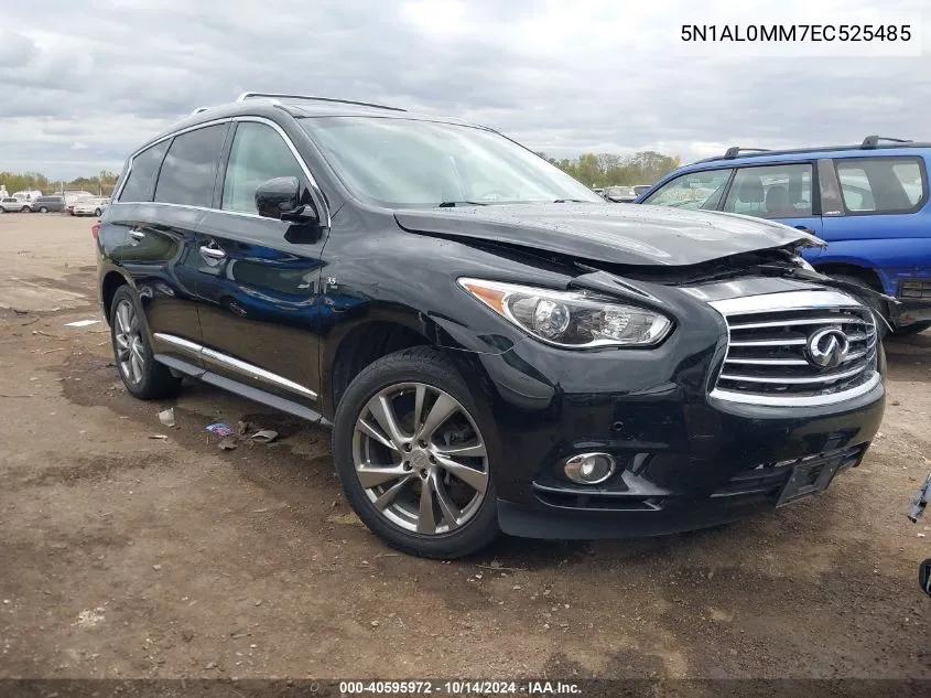 2014 Infiniti Qx60 VIN: 5N1AL0MM7EC525485 Lot: 40595972