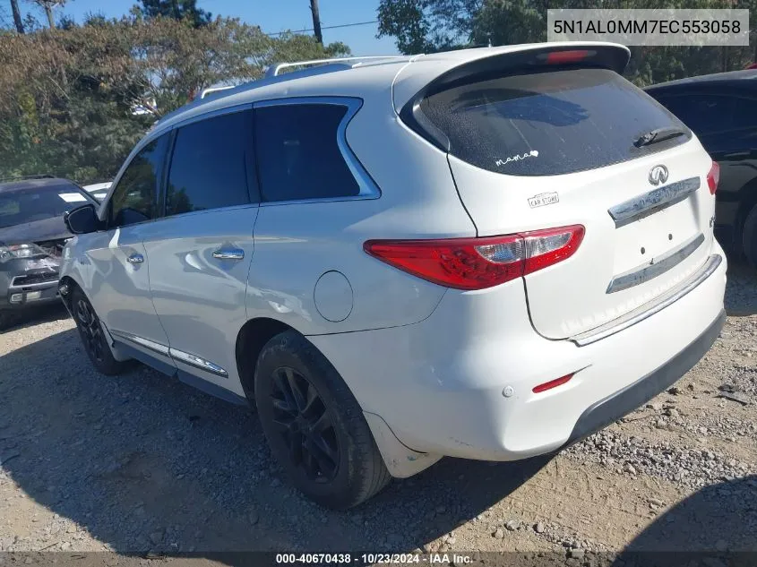 5N1AL0MM7EC553058 2014 Infiniti Qx60