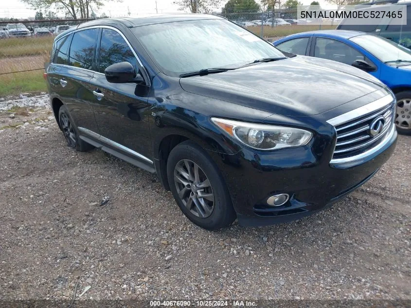 2014 Infiniti Qx60 VIN: 5N1AL0MM0EC527465 Lot: 40676090