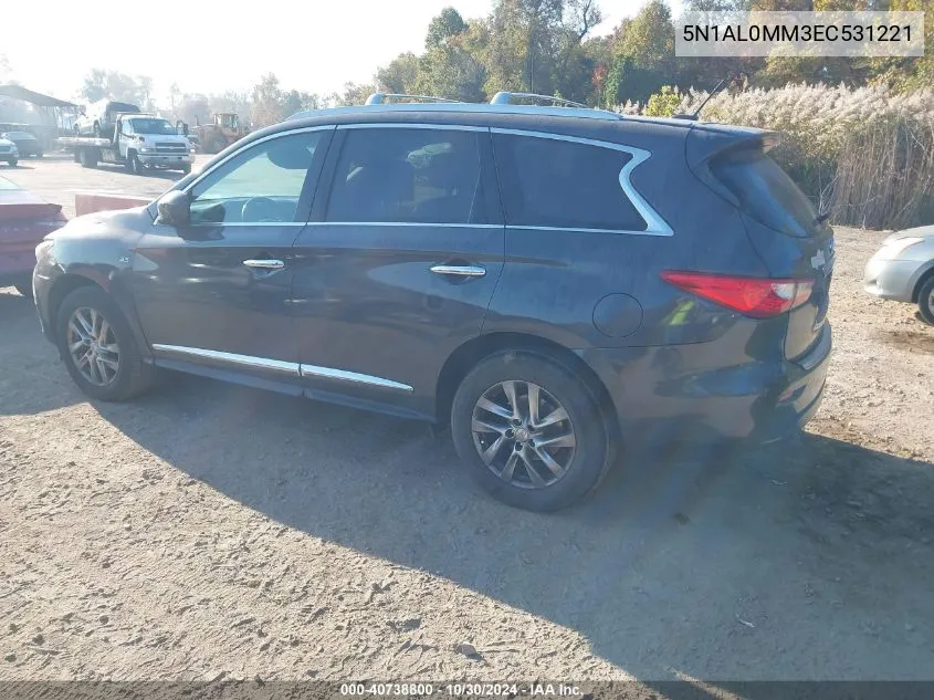 5N1AL0MM3EC531221 2014 Infiniti Qx60