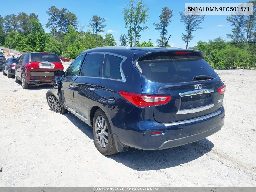 5N1AL0MN9FC501571 2015 Infiniti Qx60