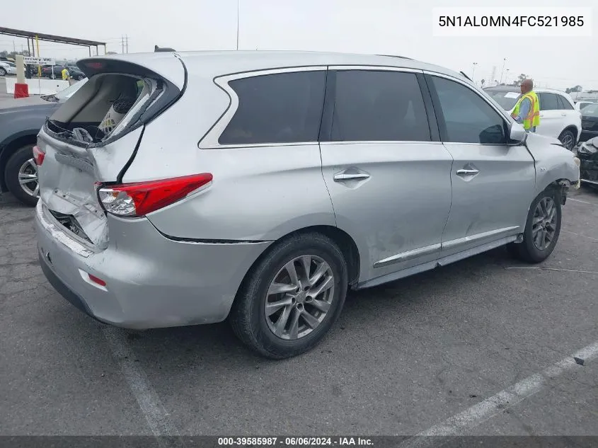 5N1AL0MN4FC521985 2015 Infiniti Qx60