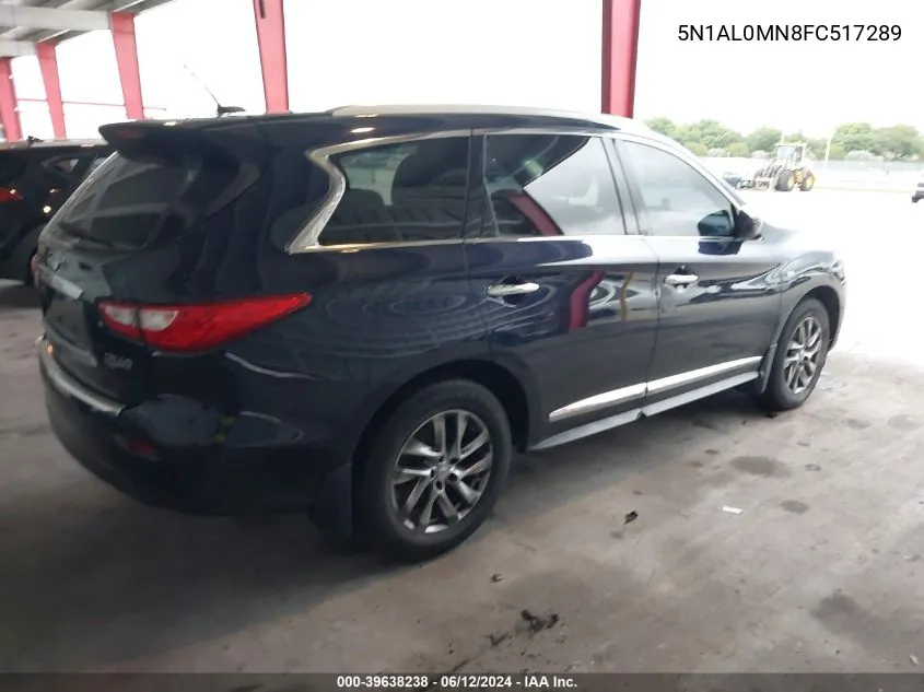 5N1AL0MN8FC517289 2015 Infiniti Qx60