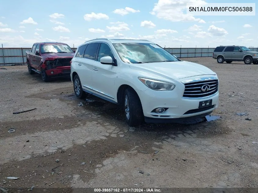 2015 Infiniti Qx60 VIN: 5N1AL0MM0FC506388 Lot: 39857162