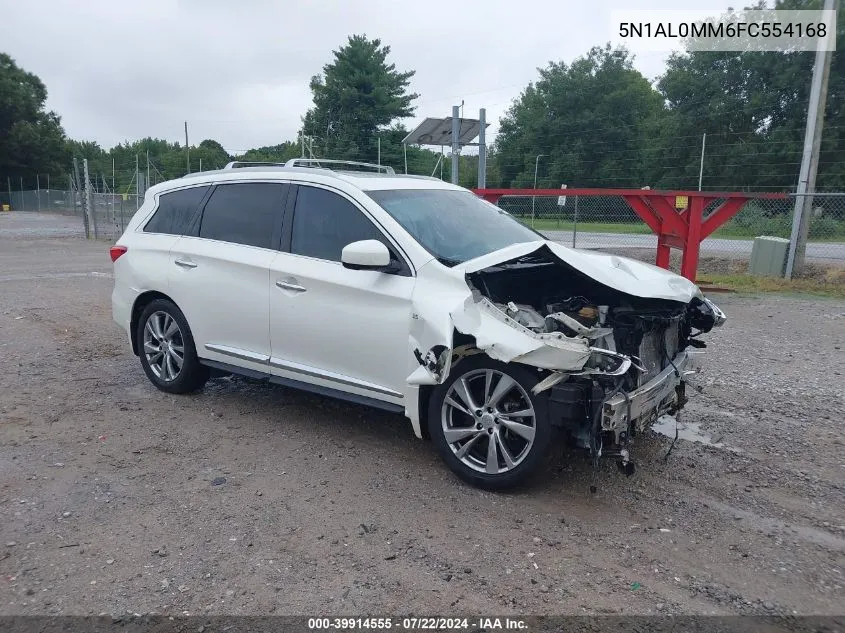 2015 Infiniti Qx60 VIN: 5N1AL0MM6FC554168 Lot: 39914555