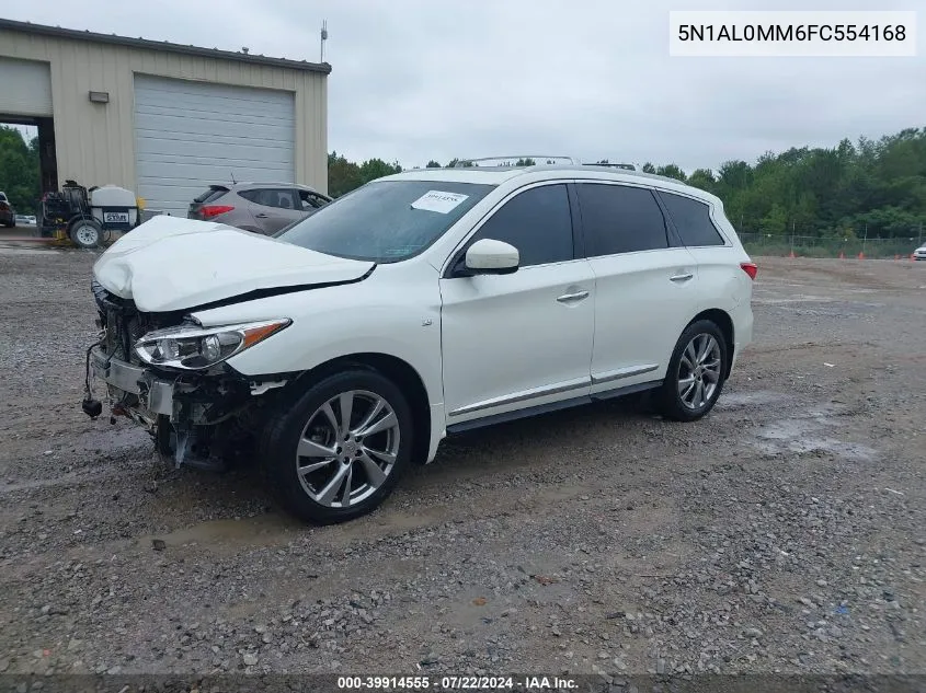 2015 Infiniti Qx60 VIN: 5N1AL0MM6FC554168 Lot: 39914555