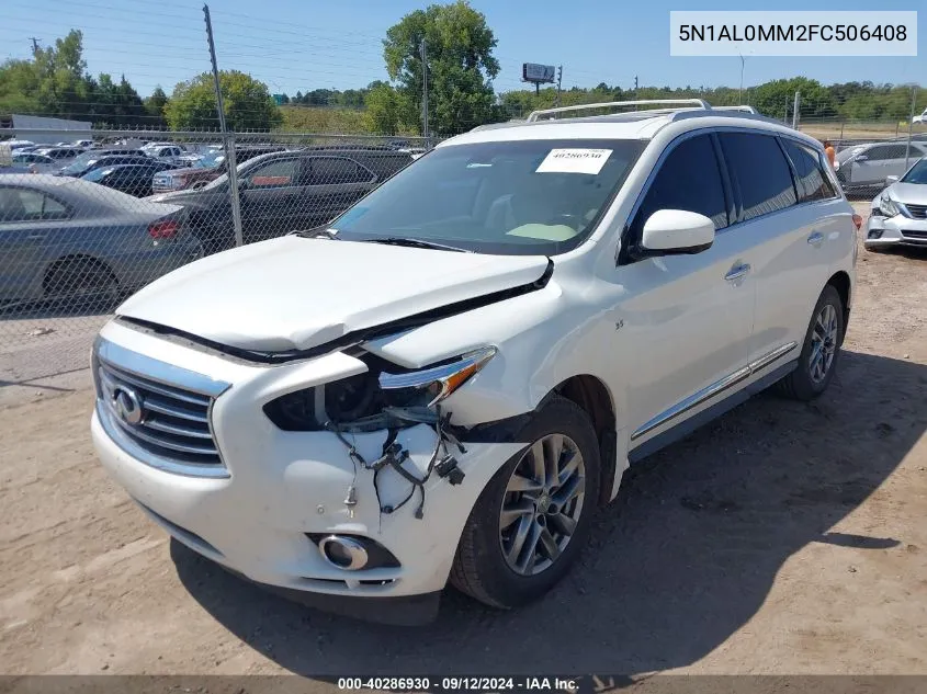 5N1AL0MM2FC506408 2015 Infiniti Qx60