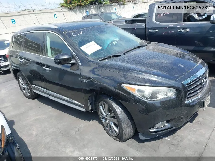 2015 Infiniti Qx60 VIN: 5N1AL0MN1FC506232 Lot: 40299734