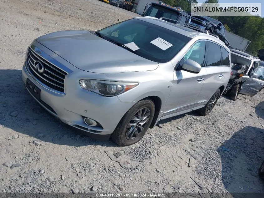 5N1AL0MM4FC505129 2015 Infiniti Qx60