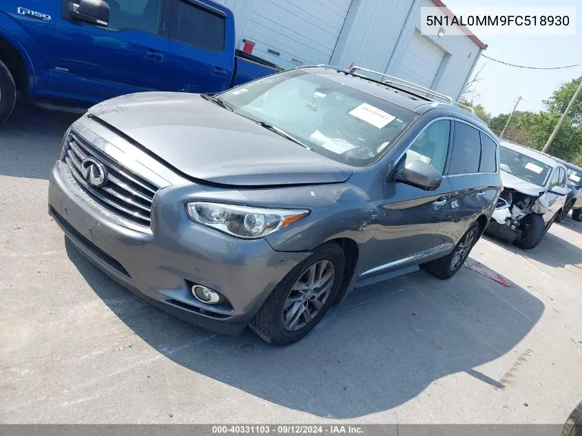 5N1AL0MM9FC518930 2015 Infiniti Qx60