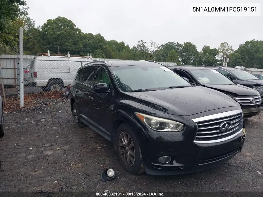 5N1AL0MM1FC519151 2015 Infiniti Qx60