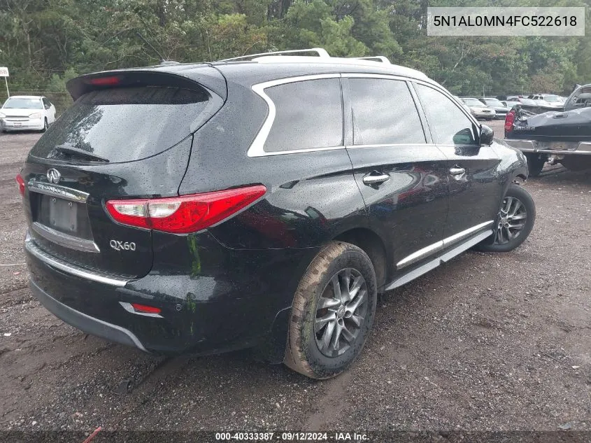 5N1AL0MN4FC522618 2015 Infiniti Qx60