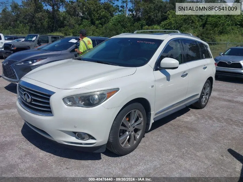 2015 Infiniti Qx60 VIN: 5N1AL0MN8FC541009 Lot: 40476440