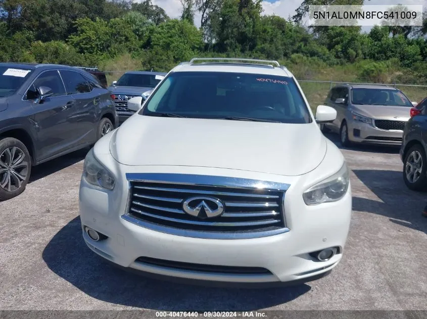 2015 Infiniti Qx60 VIN: 5N1AL0MN8FC541009 Lot: 40476440