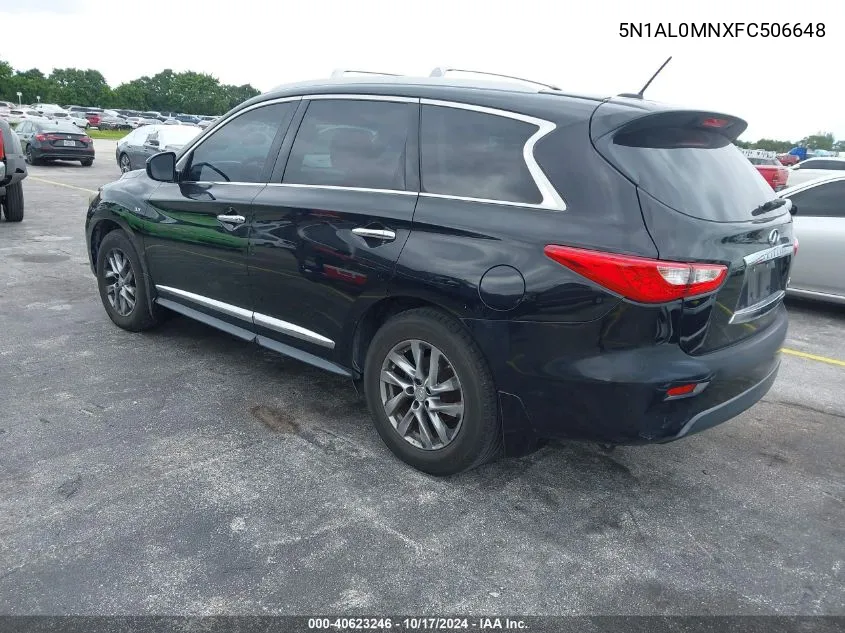 5N1AL0MNXFC506648 2015 Infiniti Qx60