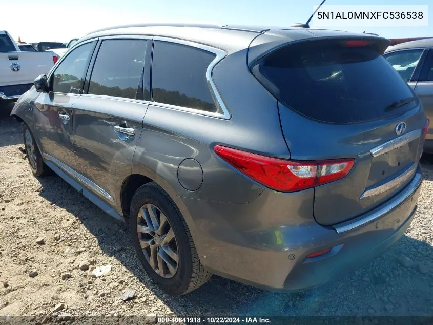 5N1AL0MNXFC536538 2015 Infiniti Qx60