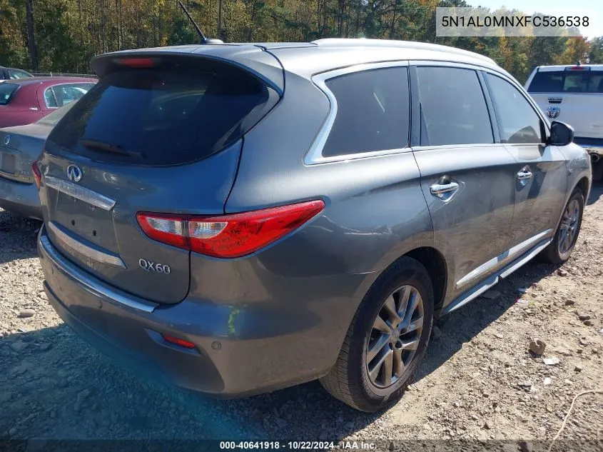 5N1AL0MNXFC536538 2015 Infiniti Qx60