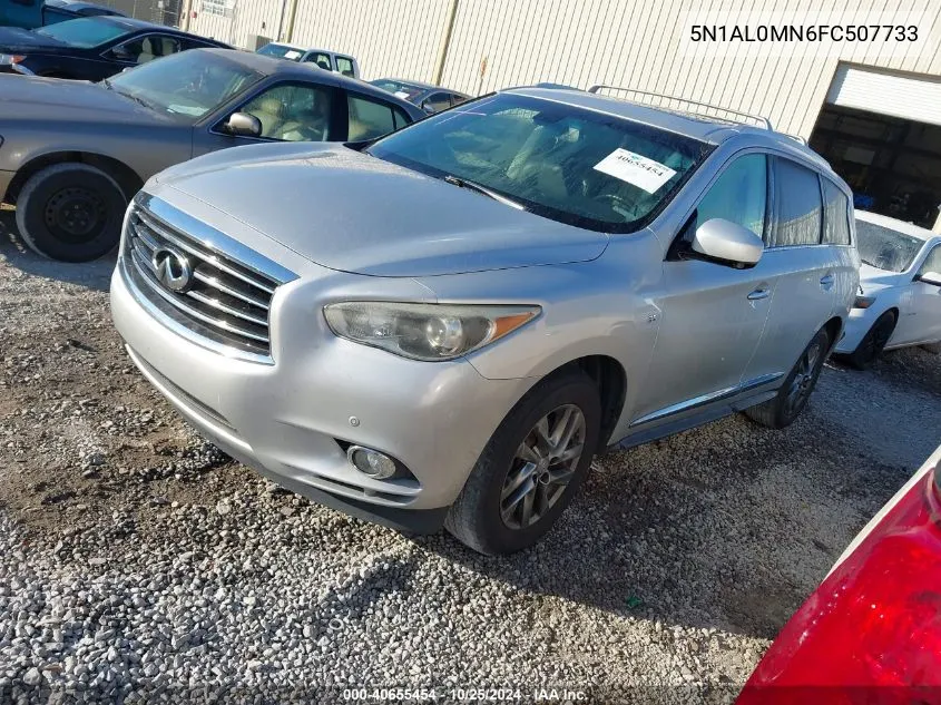 2015 Infiniti Qx60 VIN: 5N1AL0MN6FC507733 Lot: 40655454