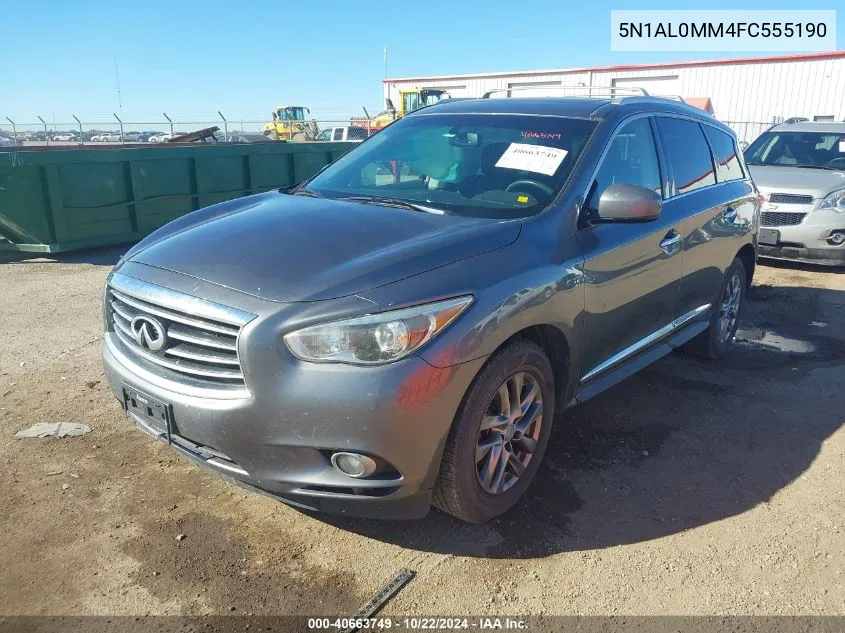 5N1AL0MM4FC555190 2015 Infiniti Qx60