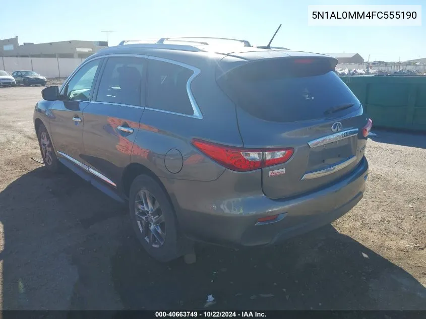 5N1AL0MM4FC555190 2015 Infiniti Qx60