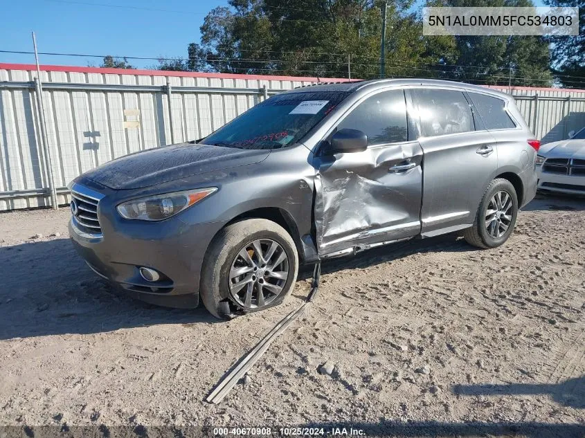 5N1AL0MM5FC534803 2015 Infiniti Qx60