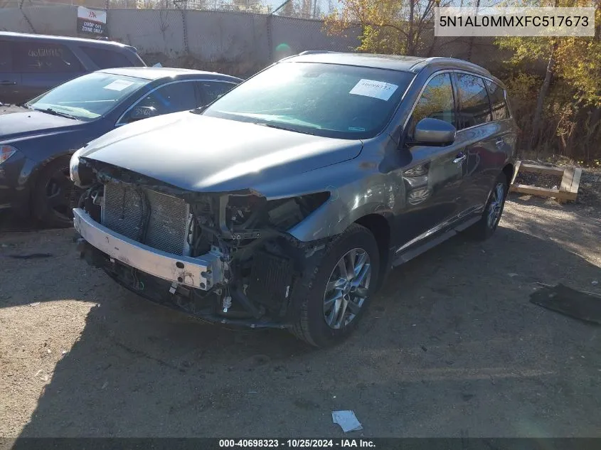 5N1AL0MMXFC517673 2015 Infiniti Qx60