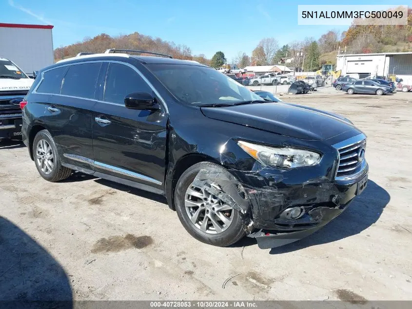 5N1AL0MM3FC500049 2015 Infiniti Qx60