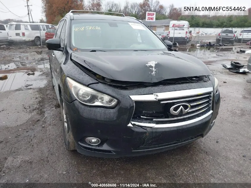 2015 Infiniti Qx60 VIN: 5N1AL0MM6FC554462 Lot: 40858686