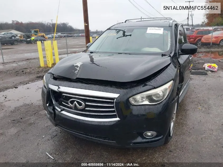 2015 Infiniti Qx60 VIN: 5N1AL0MM6FC554462 Lot: 40858686